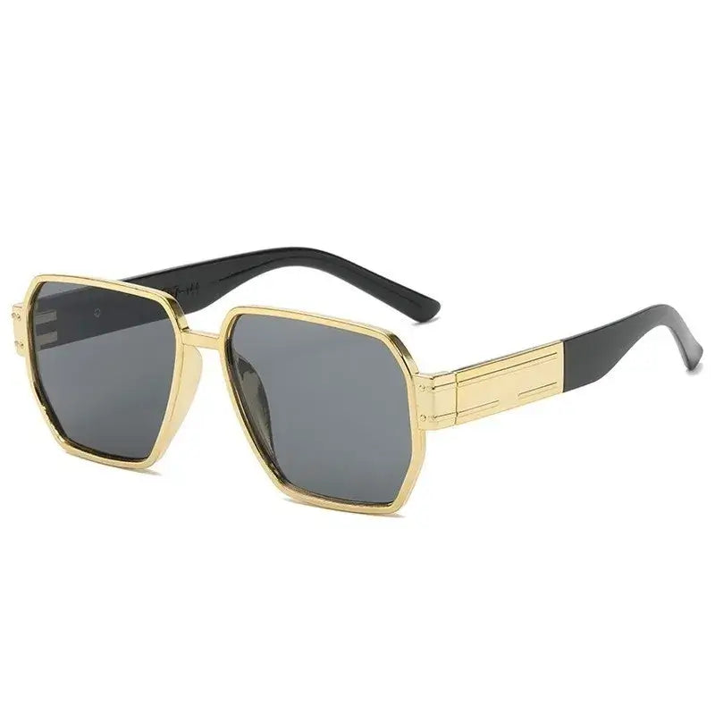 Irregular Retro Polygonal Sunglasses European and American Personalized Trendy Women's Sunglasses Fashion Glasses