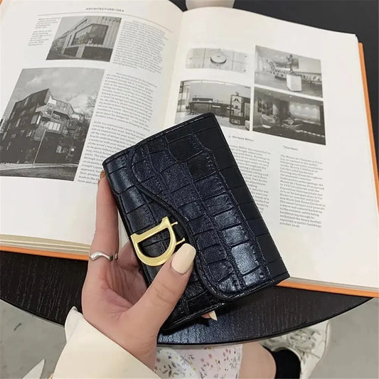 7pcs PU Crocodile Credit Card Bags Pattern Money Purse