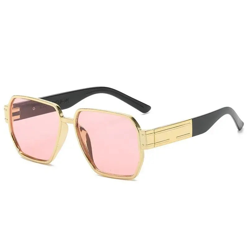 Irregular Retro Polygonal Sunglasses European and American Personalized Trendy Women's Sunglasses Fashion Glasses